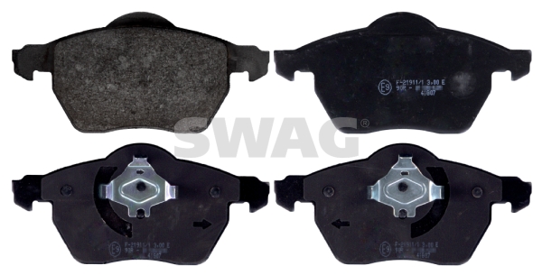set placute frana,frana disc 55 11 6213 SWAG